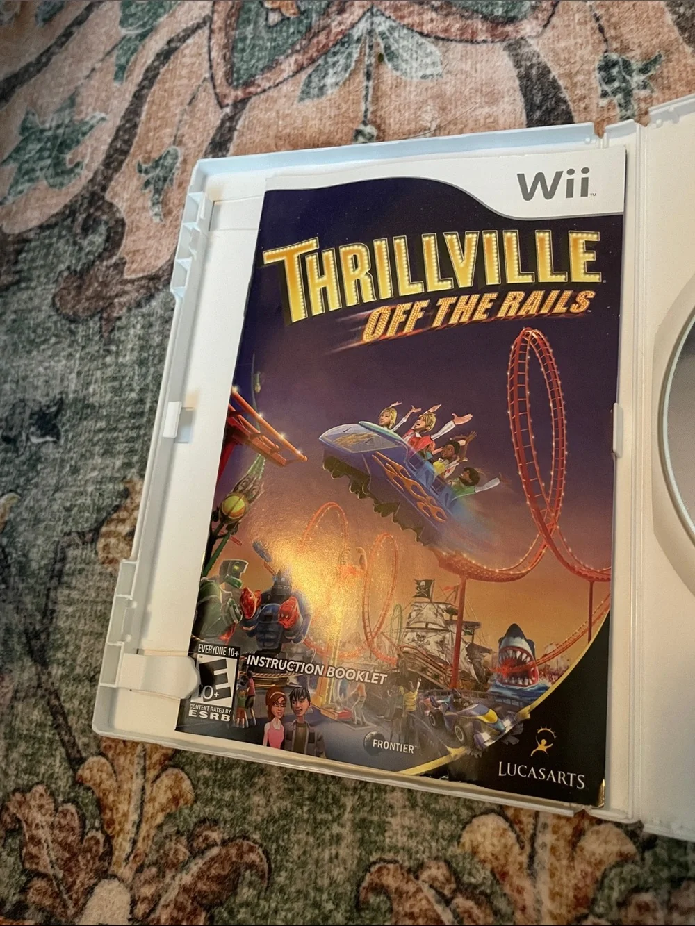 Thrillville: Off the Rails (White Case) - Wii